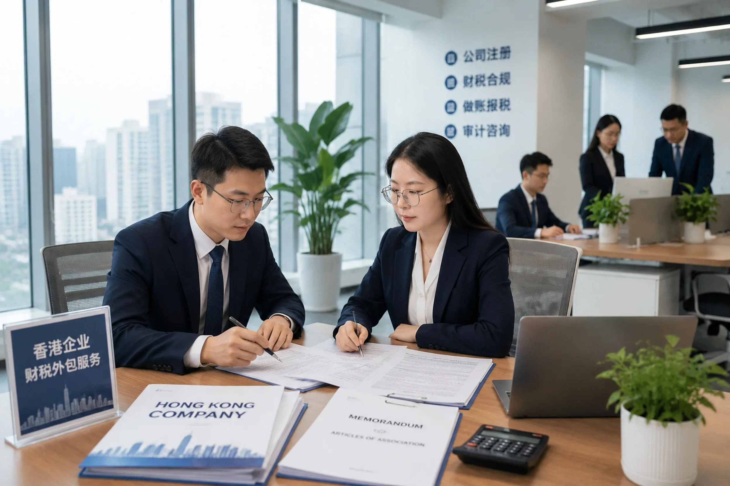 香港企业专项财税外包